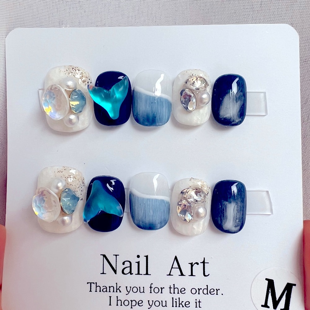 My little mermaid Artistic artificial nails